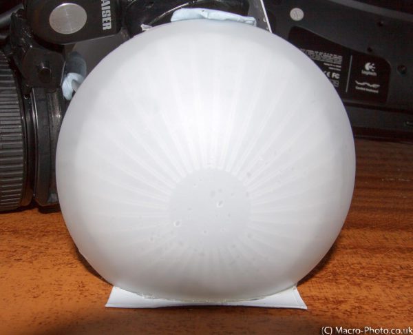 Front of 7dayshop DOME Lambency Flash Diffuser Front of 7dayshop DOME Lambency Flash Diffuser